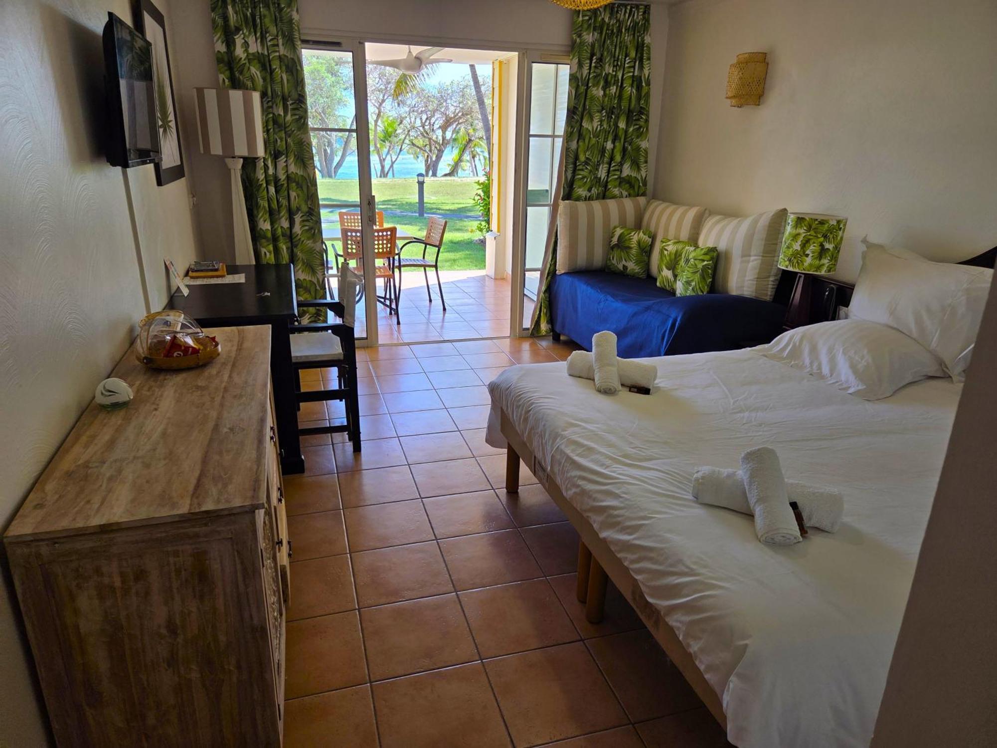 Studios Angoreva Vue Mer - Cote Plage Ou Jardin - Village Vacances - Sainte-Anne Guadeloupe Courcelles Luaran gambar